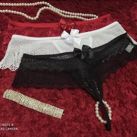 Calcinha Tailandesa Fio Dental P Rolas Estimulantes Moda Ntima Lingerie Shopee Brasil