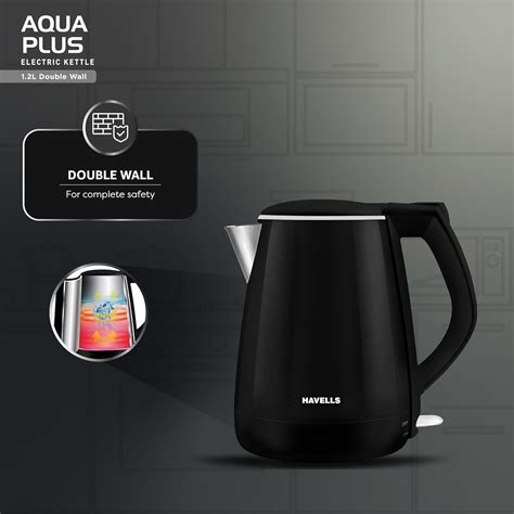 Buy HAVELLS Aqua Plus 1250 Watt 1 2 Litre Electric Kettle With Cool