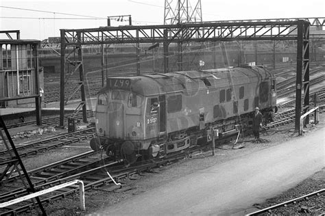 British Railway Photographs Class 24 Mono 5137 Ttp Crewe July 1972