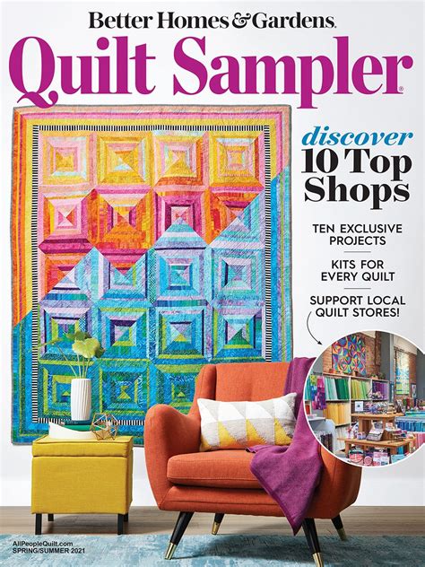 Quilt Sampler Magazine Spring Summer2021 072440142657