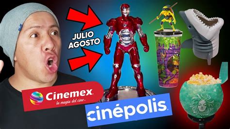 Todos Los Coleccionables Que Vienen De Cinemex Y Cin Polis Youtube