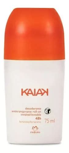 3 Desodorante Roll On Kaiak Feminino Natura 75ml Invisivel MercadoLivre