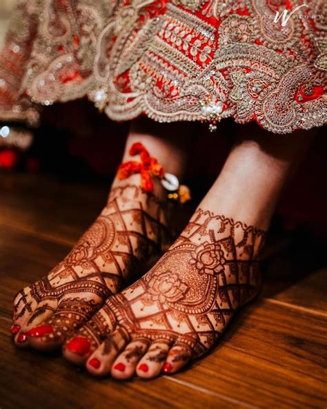 Trending Foot Mehendi Designs For Brides Wedbook