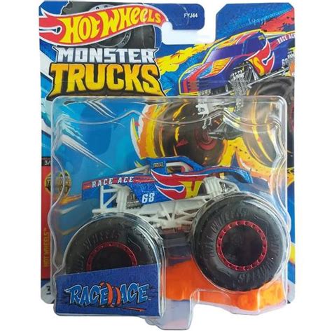 Monster Truck Hot Wheels Escala Caminhão De Brinquedo Anos Em