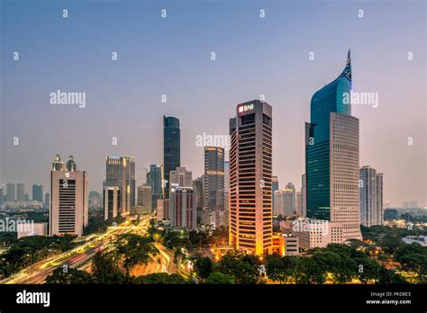 Jakarta Indonesia Skyline