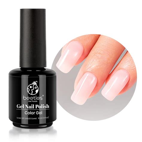 Amazon Beetles Neutral Gel Nail Polish Ml Nude Pink Polish Set Pink Jelly Soak Off U V