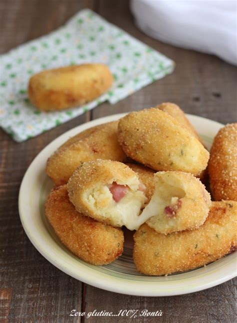 Crocchette Di Patate E Pancetta Ripiene Di Mozzarella