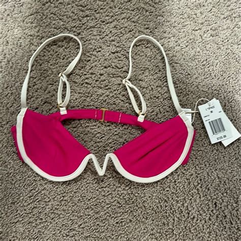 L Space Swim Nwt Lspace Hot Pink Bikini Top Poshmark