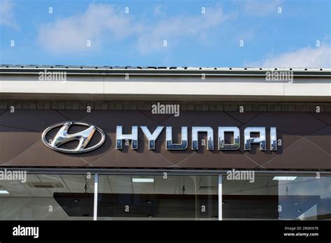 Hyundai Car Showroom, Lower High Street, Watford, Herts, England, UK ...