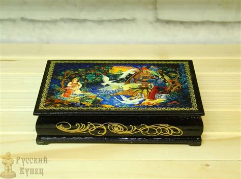 Купить расписные деревянные шкатулки для украшений