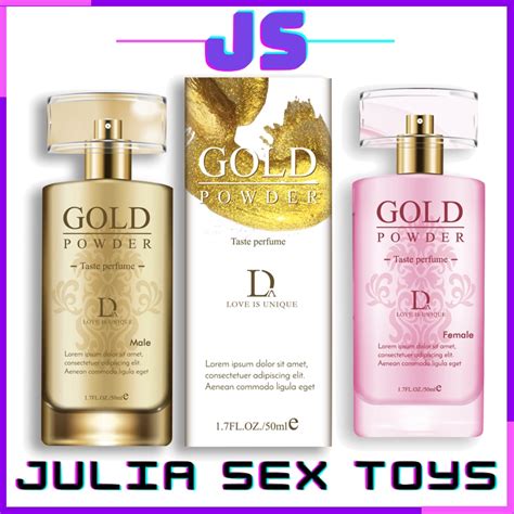 Gold Powder Pheromone Sex Perfume Lure Him Pewangi Sex Untuk Menggoda Lelaki Perempuan Lure Her