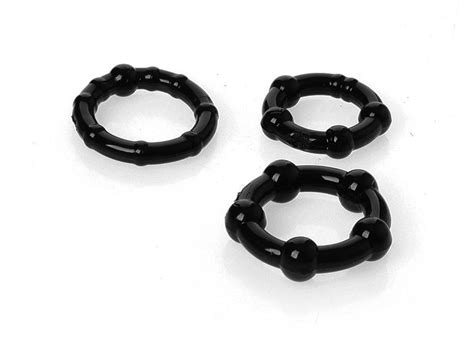 3 PIERŚCIENIE EREKCYJNE NA PENISA DŁUŻSZY SEX 6996775918 oficjalne archiwum Allegro