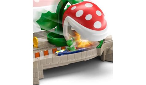 Hot Wheels Mario Kart Mariokart Piranha Plant Slide Track Set