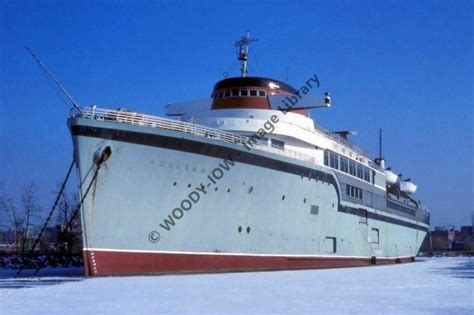 Ap0822 American Ferry Aquarama Built 1945 Photo 6x4 Europe