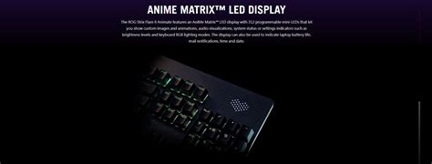 Asus Rog Strix Flare Ii Animate Rgb Gaming Keyboard Hot Swappable Rog Nx Red Tactile Switches