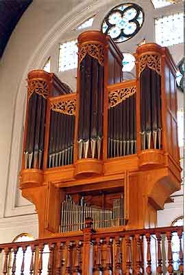 Le Mans L Orgue Du Temple Protestant