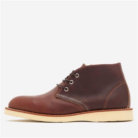 Red Wing Chukka Boots 3141 In Brown Oil Slick Leather Uk At Seikk