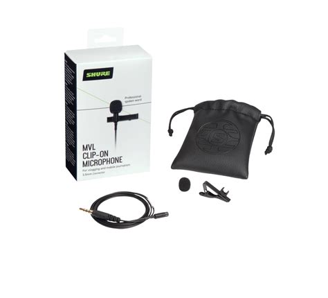 SHURE MVL Lavalier Microphone | AVC Group