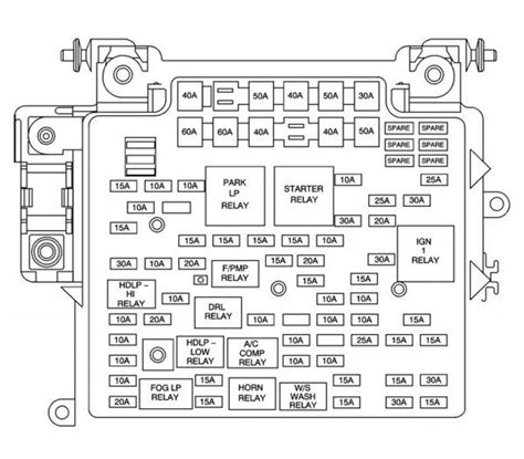 Chevy C Fuse Box Diagram