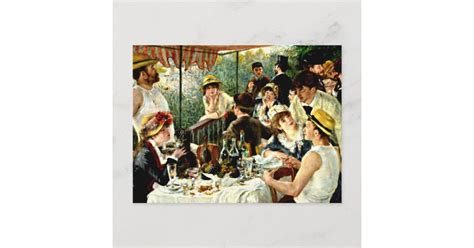 Renoir - Luncheon of the Boating Party-1881 Postcard | Zazzle