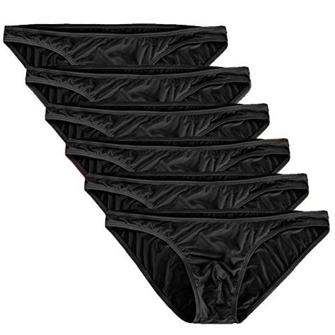 Summer Code Mens Basic Bikini Briefs Pack Low Rise Ice Silk Want It All