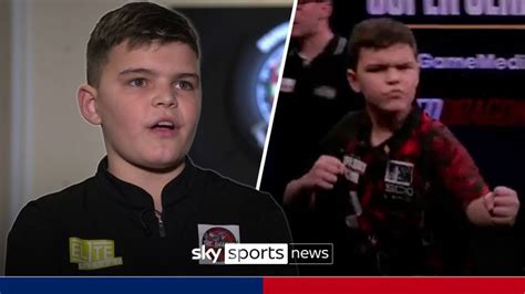 Luke Humphries Twelve Year Old Jayden Walker Could Be A Star After