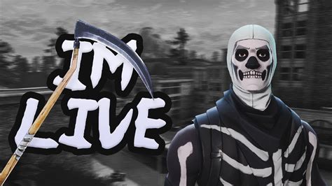 24hr Skull Trooper Account Giveaway 600 Wins Face Cam Youtube