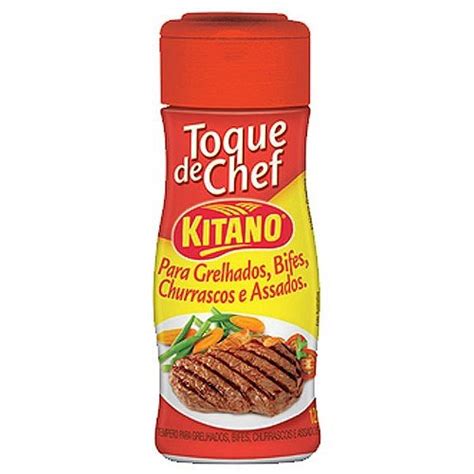 Tempero Pronto Kitano Toque De Chef Para Grelhados Bifes Churrasco E