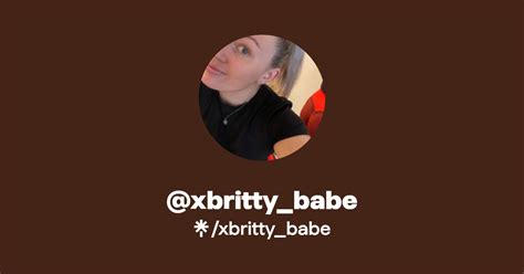 Xbritty Babe Find Xbritty Babe Onlyfans Linktree