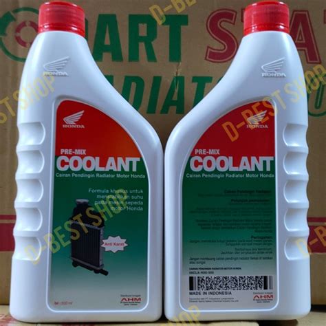 Jual AIR RADIATOR MOTOR AHM HONDA PREMIX COOLANT 500 ML Shopee