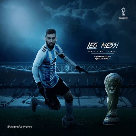 Lionel Messi Argentina Poster Design Messi World Cup HD Phone