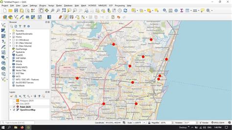 Qgis Tutorials 16 Creating Point Data In Qgis Digitizing Qgis Beginners Youtube