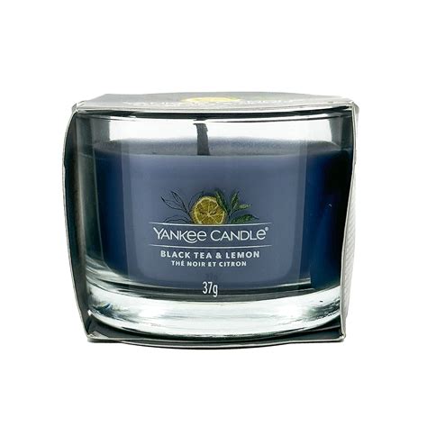 Yankee Candle Black Tea Lemon Filled Votive G Bezvavlasy Cz