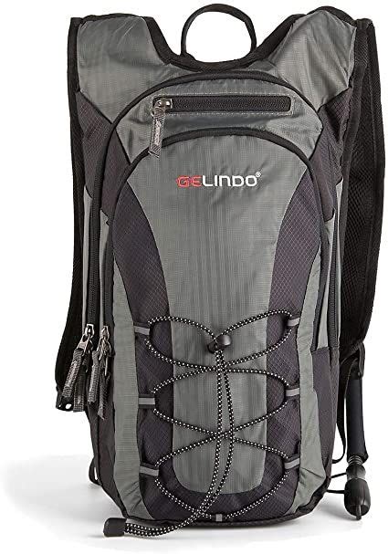 Gelindo Hydration Backpack Half Day Hiking Pack With 2l Bpa Free Water Bladder Lightweight