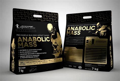 Anabolic Mass the first product from Levrone's new Black Line - Stack3d