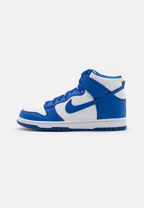 Nike Sportswear Dunk Unisex High Top Trainers White Game Royal Total Orange White Zalando Ie