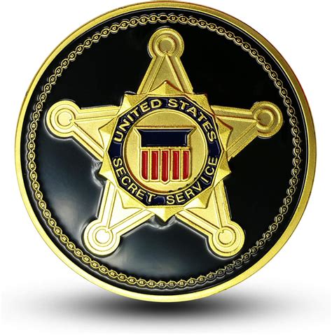 United States Secret Service Challenge Coin Toys And