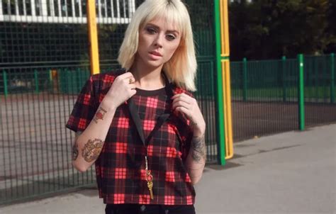 Wallpaper Girl Woman Model Key Fence Tattoo Blonde Tattoos For Mobile And Desktop