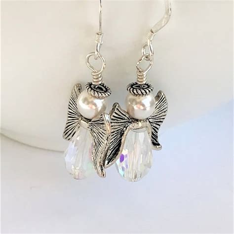 Angel Earrings Etsy