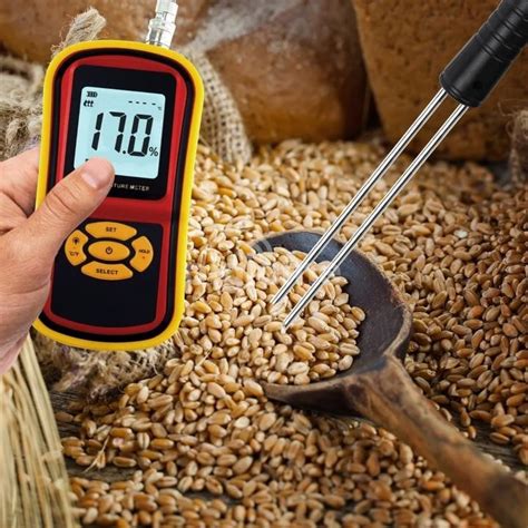 Portable Digital Grain Moisture Meter Compact High Quality Rice Corn