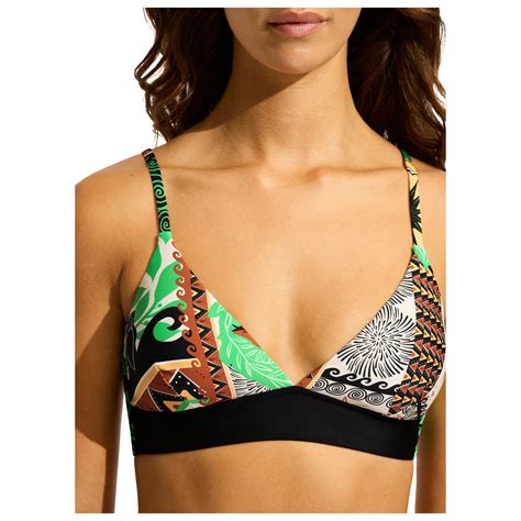 Seafolly Atlantis Banded Bralette Bikini Top Women S Free Eu