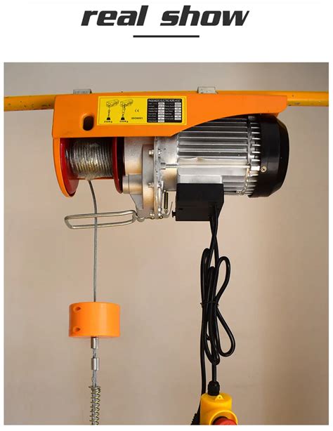 Micro Wire Rope Hoist 600kg Hgs-b Electric Hoist - Buy High Quality Hgs