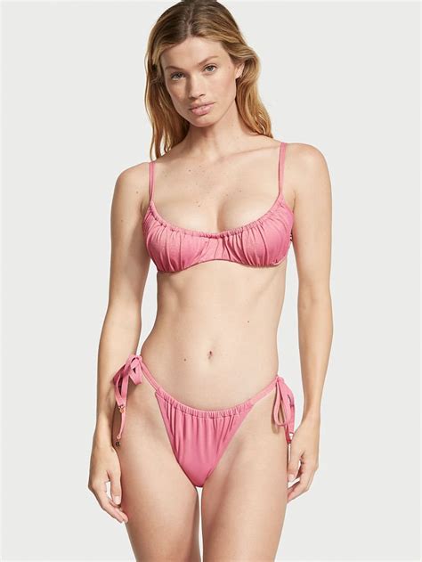 I Lt L String Brazilian Bikini Alt A K Hibisk S Pembesi Vs Victoria S Secret Swim