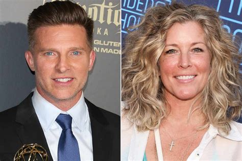 Laura Wright Celebrates Steve Burton S Return To General Hospital