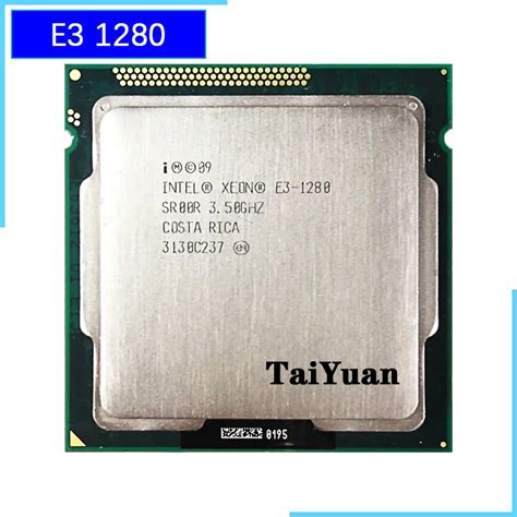 Intel Xeon E3 1280 E3 1280 3.5 GHz Quad Core CPU Processor 8M 95W LGA ...
