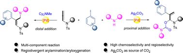 Palladium Catalyzed Regiodivergent Arylamination Aryloxygenation Of