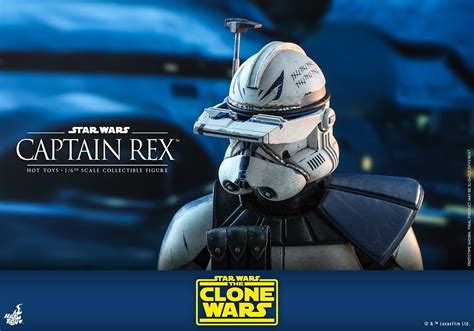 忠誠可靠的藍色身影終於登場 Hot Toys TMS 星際大戰複製人之戰雷克斯上尉Captain Rex 比例人偶