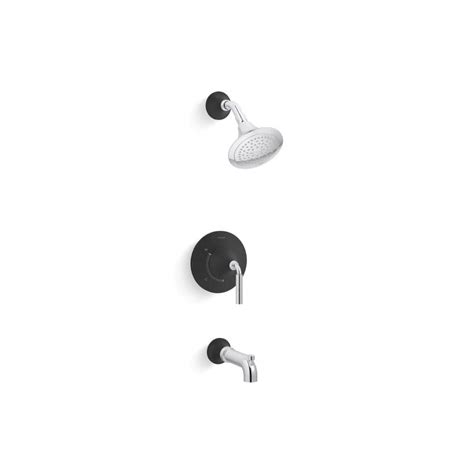 Kohler Tone 1 Handle Tub And Shower Faucet Trim Kit With 175 Gpm In