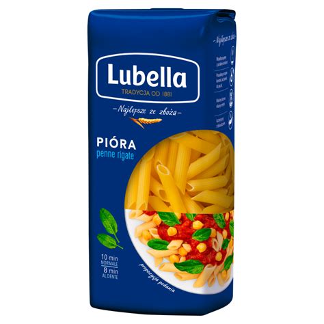 Pasta Noodles Makaronai LUBELLA PENNE RIGATE Nr 17 Vamzdeliai