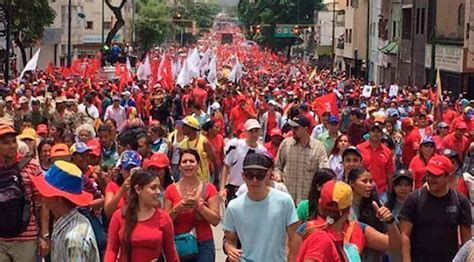 As Transcurri La Gran Marcha Nacional En Respaldo A Maduro Fotos